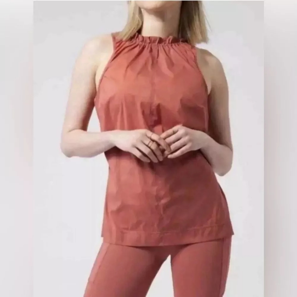 Athleta Levitate Tank Muted Red